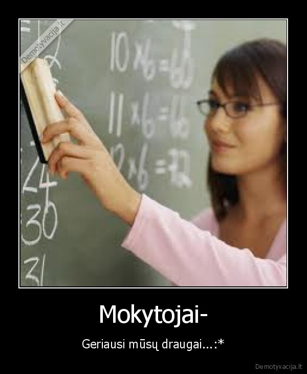 Mokytojai-