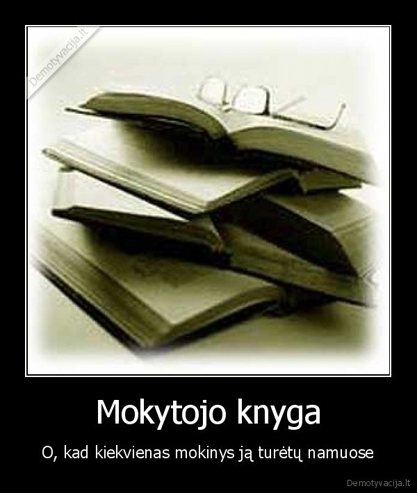 Mokytojo knyga