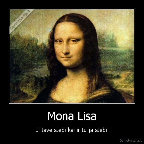 mona, lisa,chuck, norris