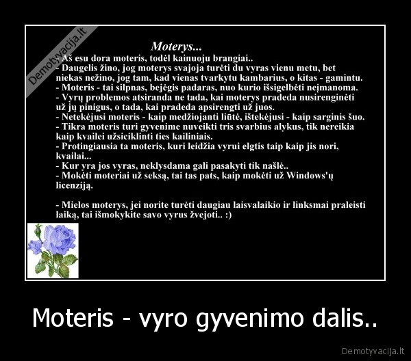 moterys,vyras,dalis