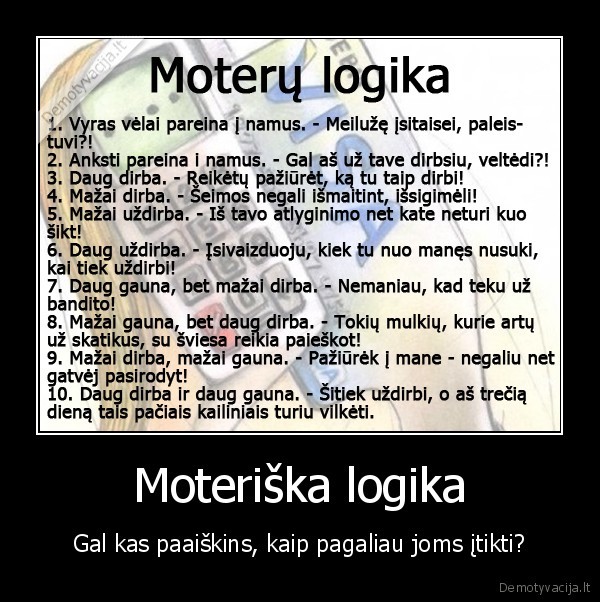 Moteriška logika