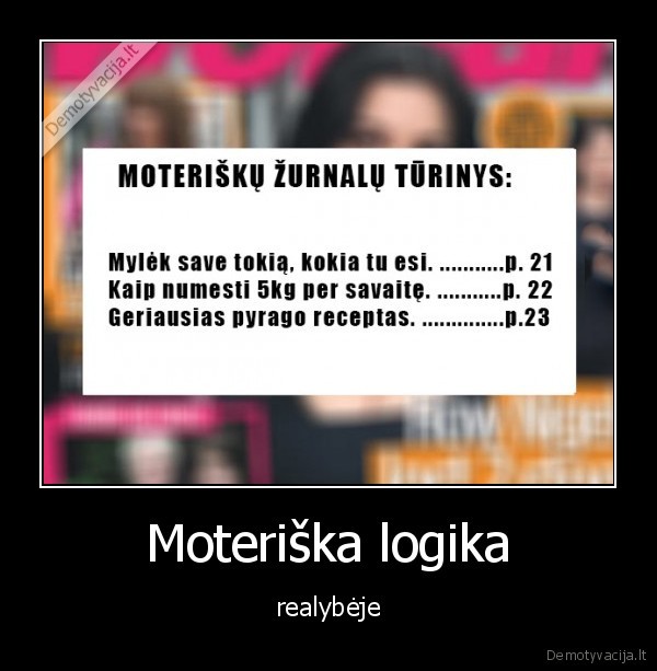 logika,moterys