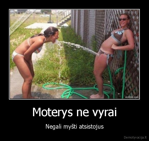 Moterys ne vyrai