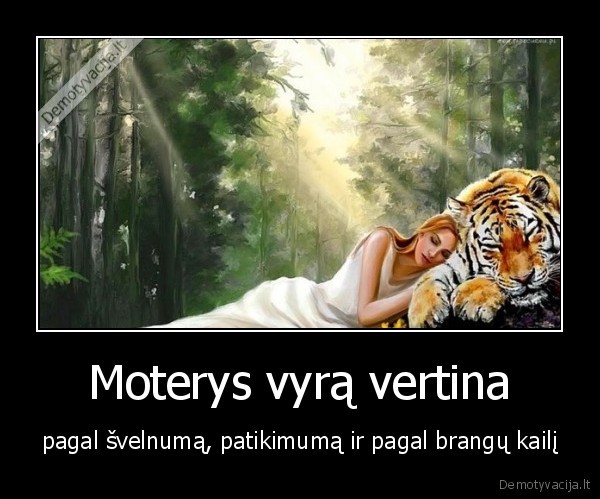 Moterys vyrą vertina