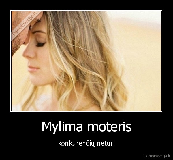 Mylima moteris