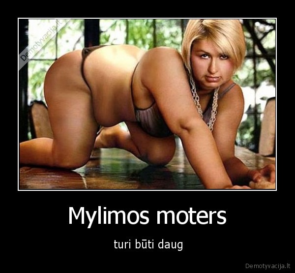 Mylimos moters