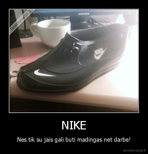 darbas, nike