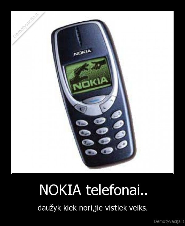 NOKIA telefonai..