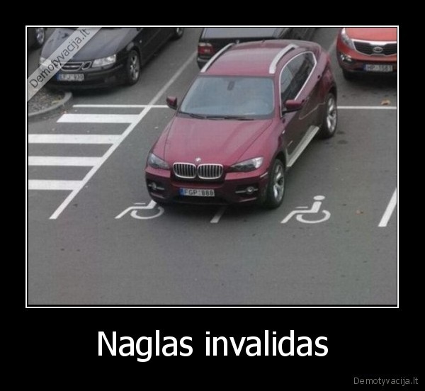 Naglas invalidas