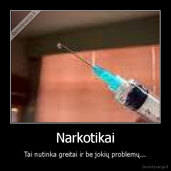 Narkotikai