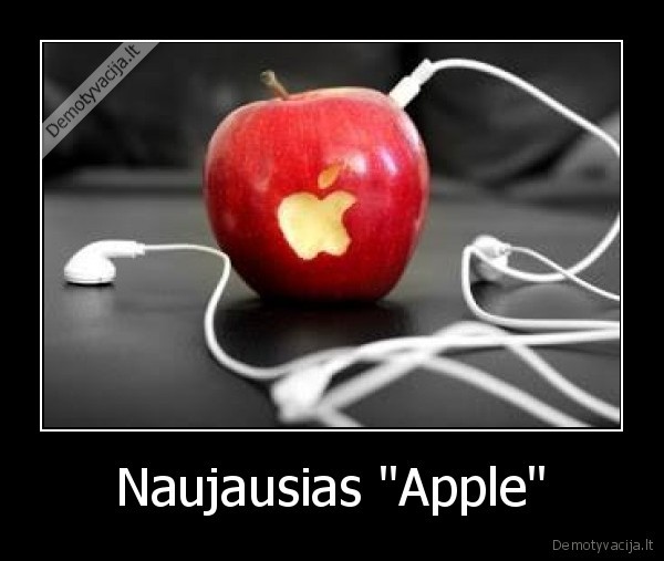 Naujausias &quot;Apple&quot;