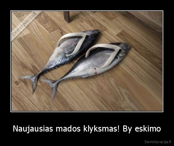 Naujausias mados klyksmas! By eskimo