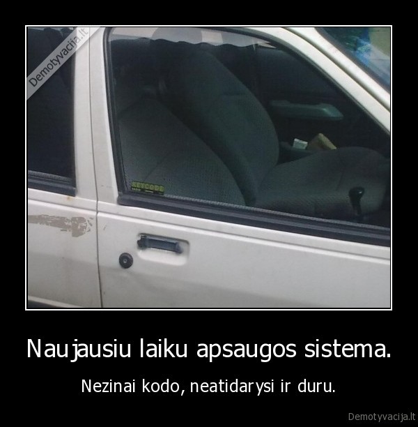 apsauga, auto