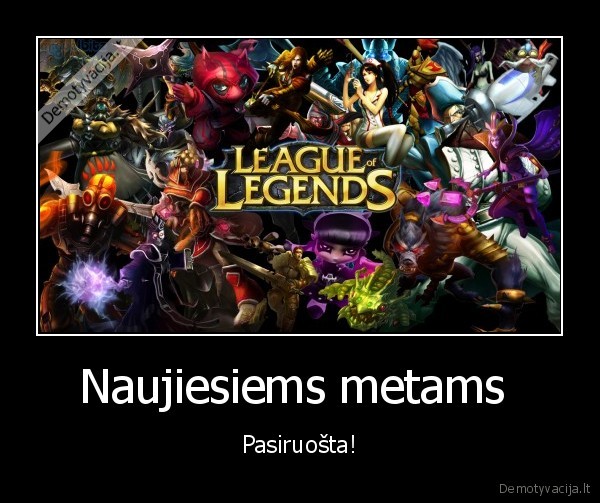 naujieji, metai,naujakas,pc,nolifer,lolas,leagueoflegends