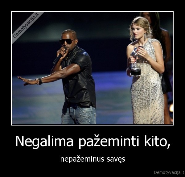 vma,mtv,pazeminimas,west,kanye, west,taylor, swift,pagarba