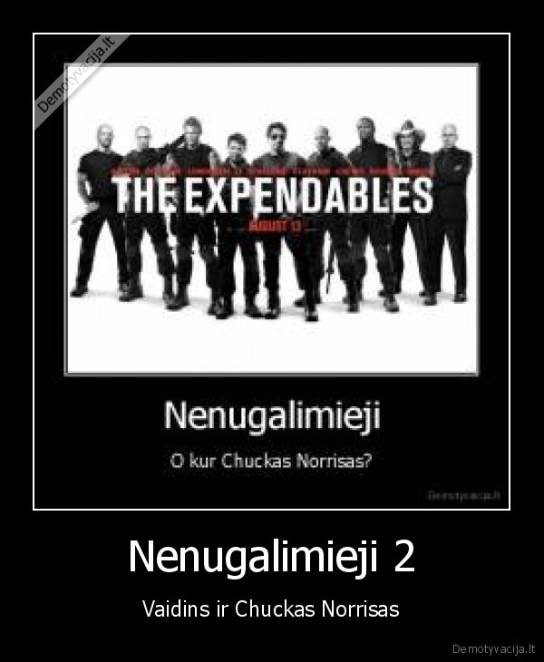 nenugalimieji, 2, chuckas, norrisas, chuck, norris