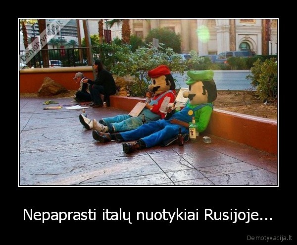 Nepaprasti italų nuotykiai Rusijoje...