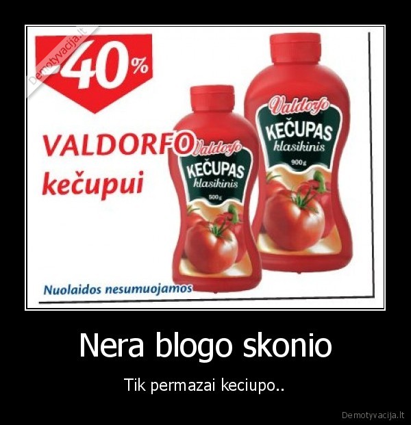 Nera blogo skonio