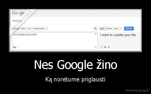 Nes Google žino