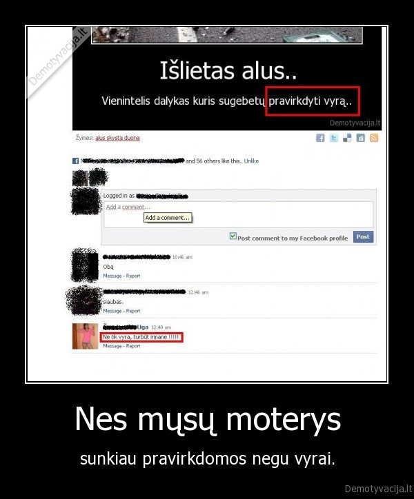 moteris,vyras,demotyvacija,facebook