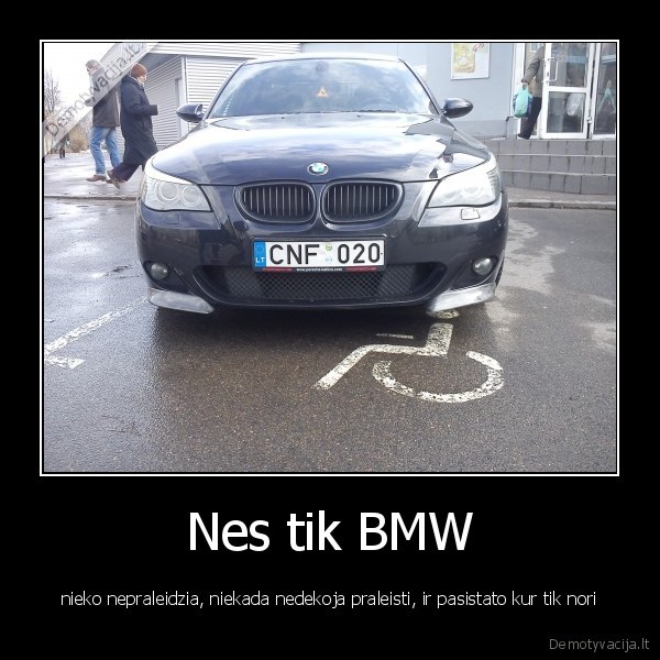 Nes tik BMW