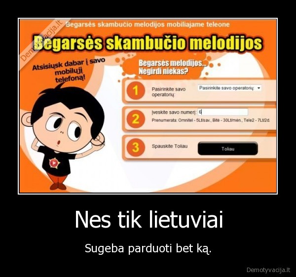 Nes tik lietuviai