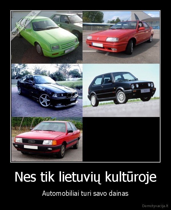 zalia, sierra,su, raudonu, renuku,bmw,juodas, golfas,audine, simtine