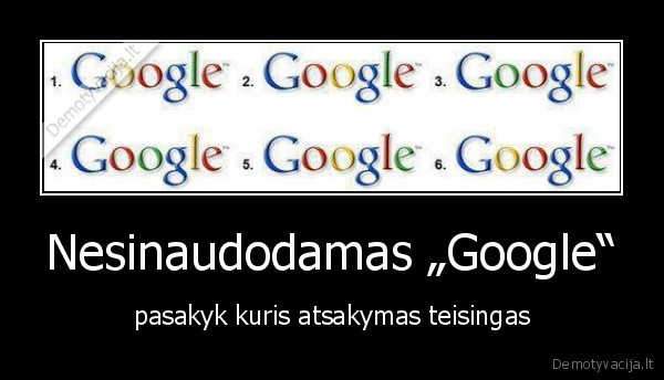 Nesinaudodamas „Google“