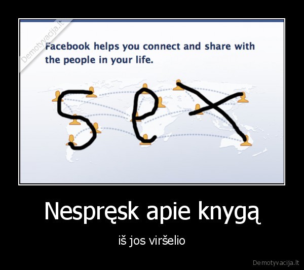 Nespręsk apie knygą