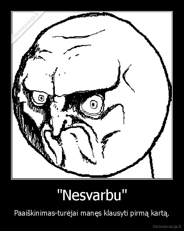 &quot;Nesvarbu&quot;