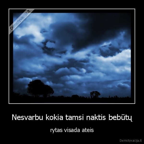 naktis, rytas, paradoksas