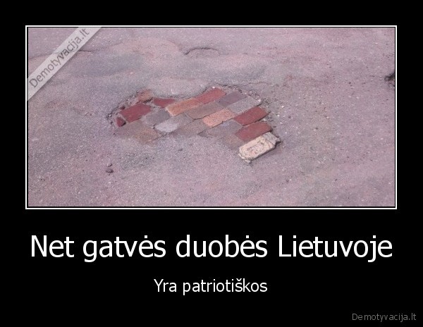 lietuvos, forma,gatves, duobe,lietuva