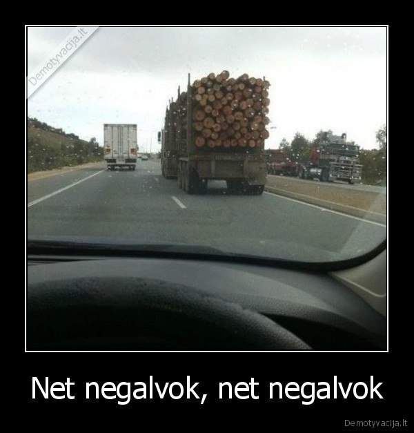 Net negalvok, net negalvok