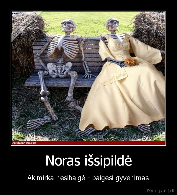 Noras išsipildė