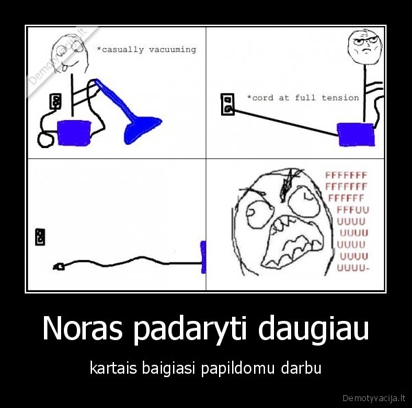 Noras padaryti daugiau