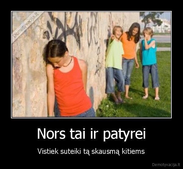 Nors tai ir patyrei