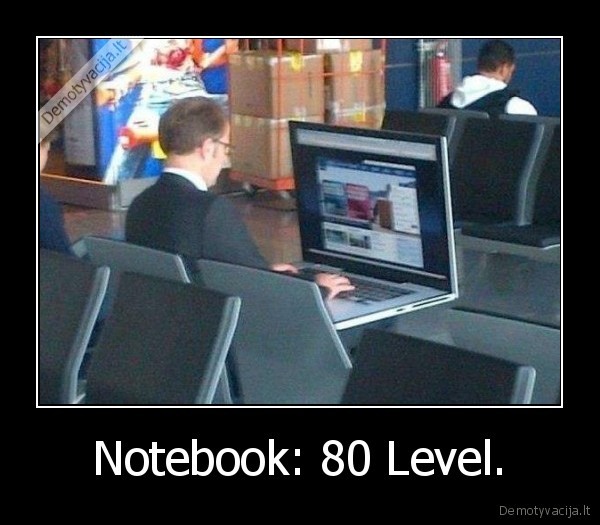 Notebook: 80 Level.