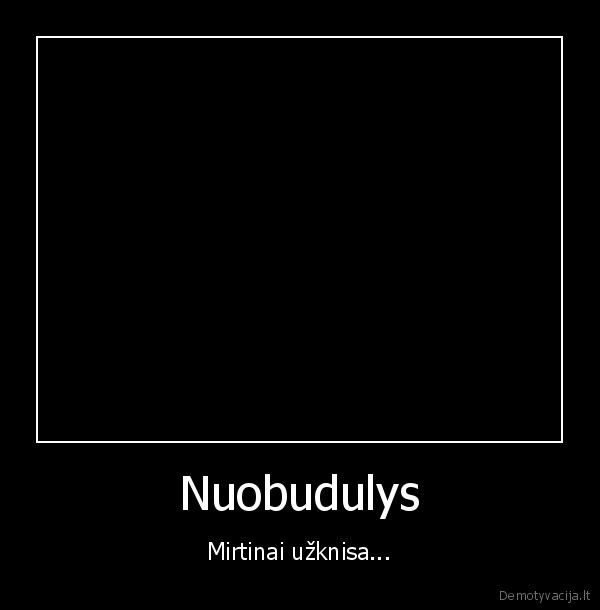 Nuobudulys