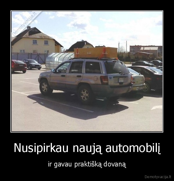 Nusipirkau naują automobilį