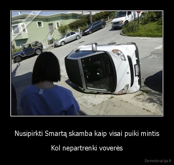 apvirto, smartas,smart