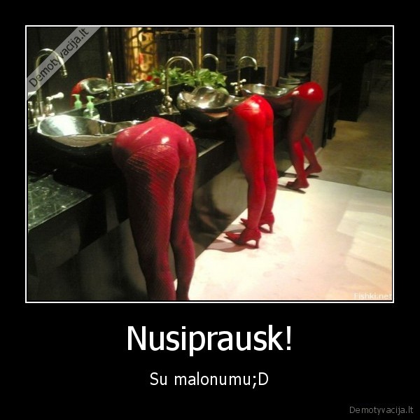 Nusiprausk!