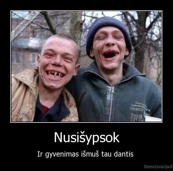 Nusišypsok