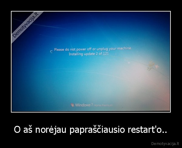 restartas,windows, update, uzknisa