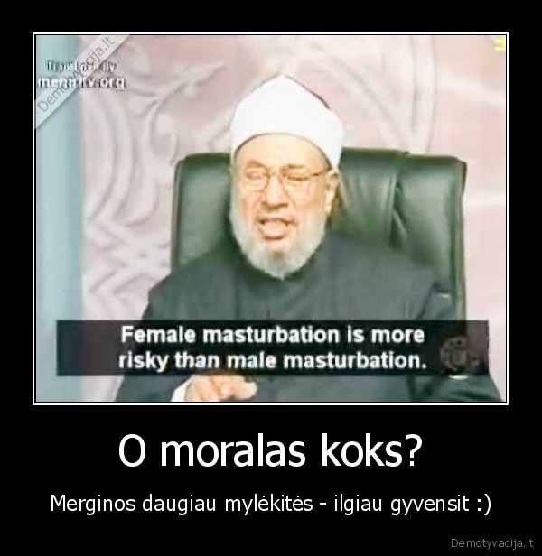 islamas,lygybe,meile,alachas,masturbacija,blogis