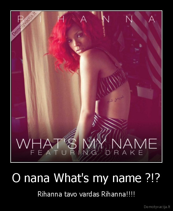 rihanna, nezino, savo, vardo