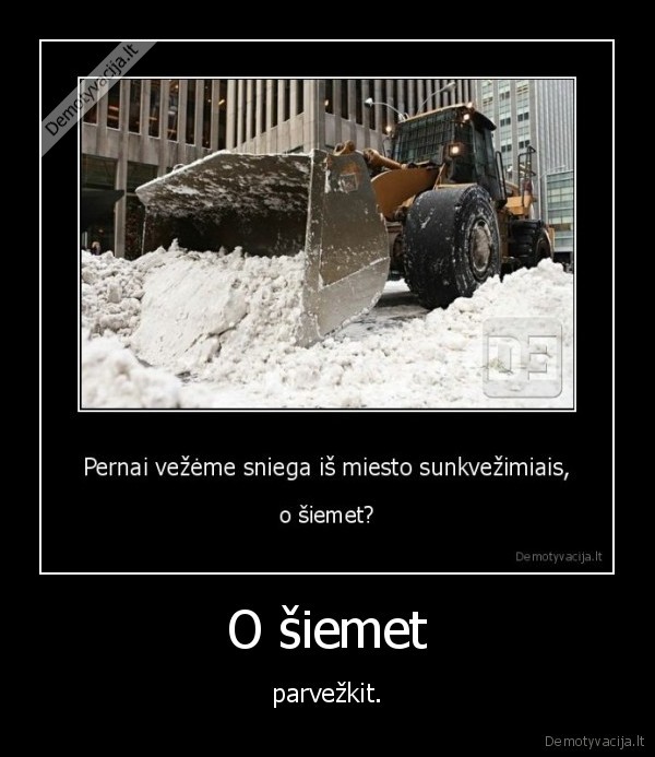 O šiemet