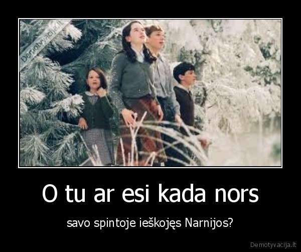 spintu, firmos, pavadinimas, narnija