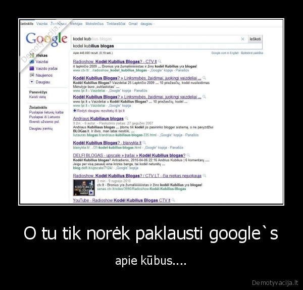 kubilius, valdo, net, ir, google