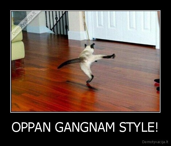 OPPAN GANGNAM STYLE!