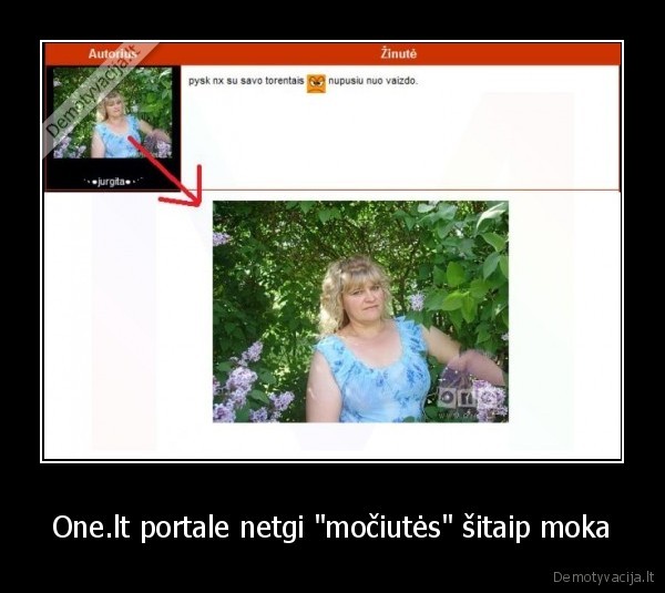 One.lt portale netgi &quot;močiutės&quot; šitaip moka